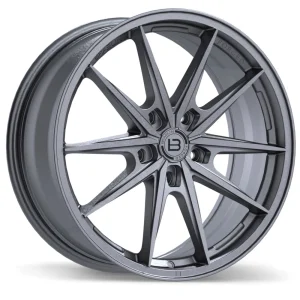 Braelin – BRF1 – Grey – 19″x8.5″ 25mm – All weather Wheels – BRF1-1985-31NF+25C571